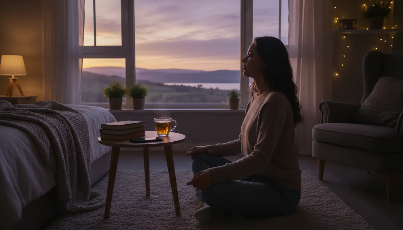매일 밤 스마트폰을 내려놓고 온전한 휴식을 취하는 디지털 디톡스 실천과 뇌 피로를 풀어주는 멍때리기