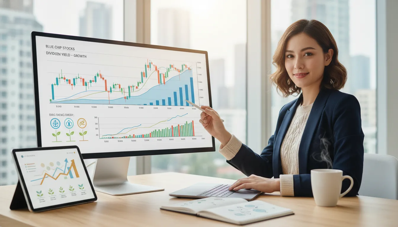 주식 투자가 처음인 여성을 위한 안전한 우량주 투자 가이드와 차트 보는 법을 쉽게 알려주는 주식 기초