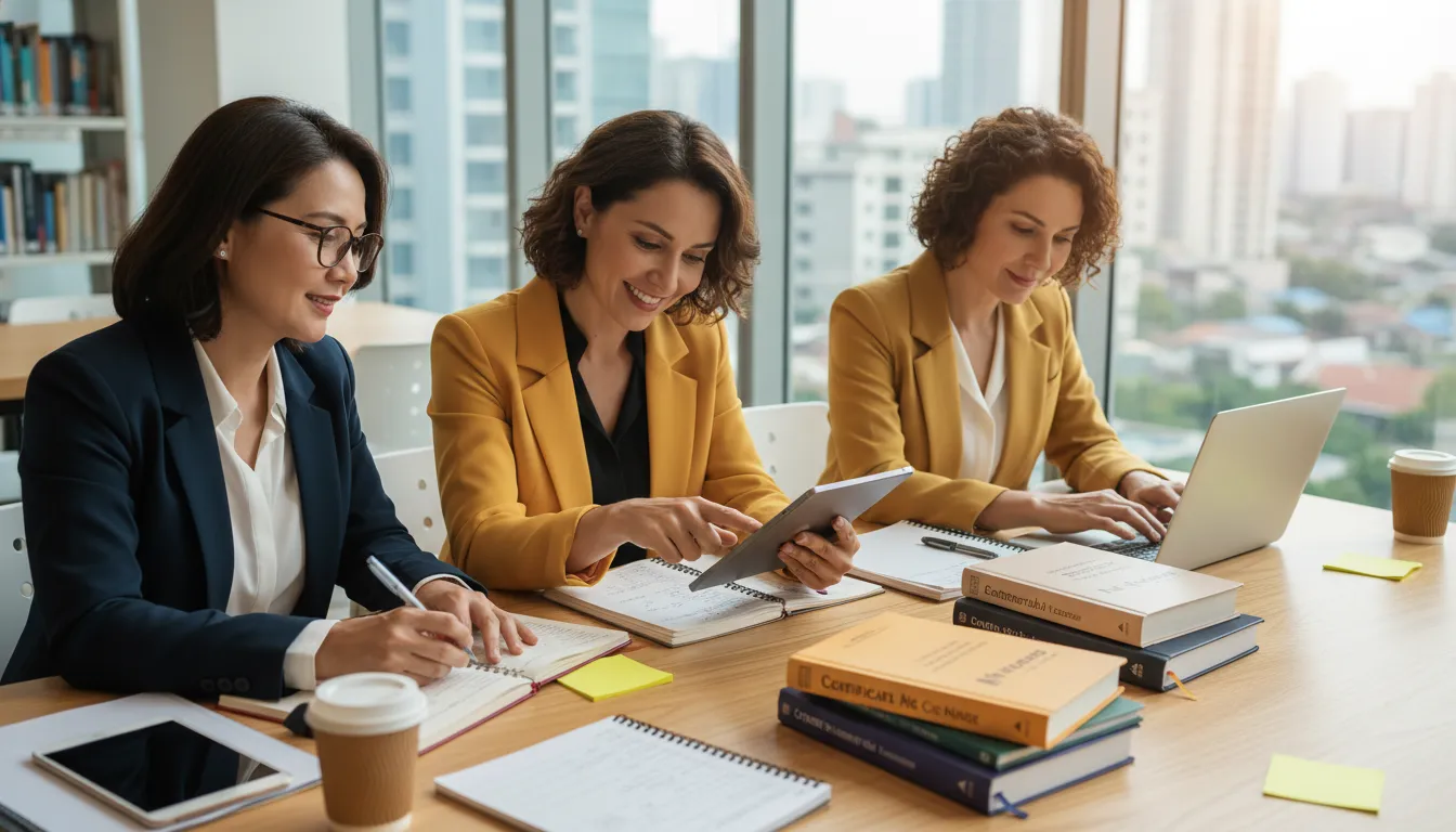 퇴직 후 제2의 인생을 준비하며 새로운 꿈을 꾸는 중년 여성들의 재취업 도전기와 자격증 취득 정보