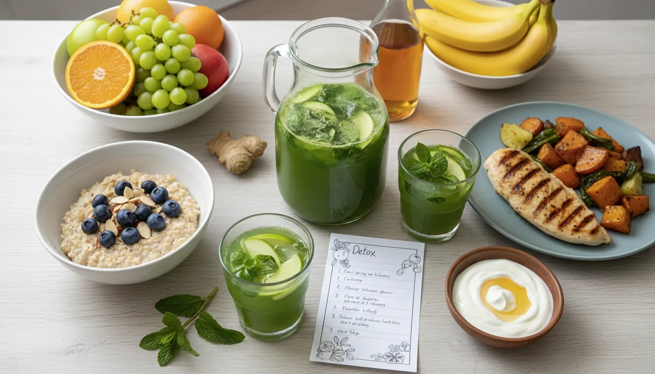 잦은 야근과 회식으로 망가진 생체 리듬을 되돌리는 디톡스 주스 레시피와 속이 편안해지는 식단 관리 노하우