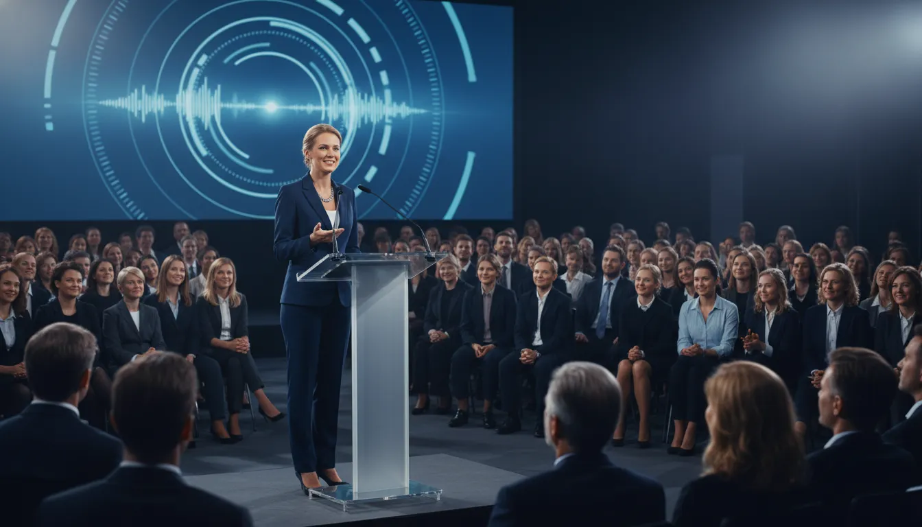 많은 사람들 앞에서 떨지 않고 말 잘하는 커리어우먼의 발표 스킬과 목소리에 신뢰감을 더하는 발성 연습 방법