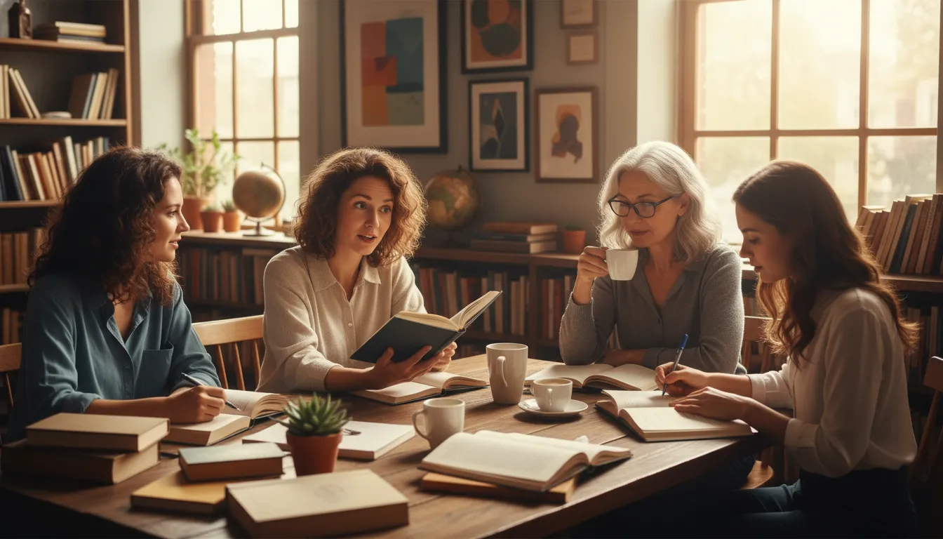 책 읽는 습관을 통해 내면의 지혜를 쌓고 통찰력을 기르는 여성들의 독서 모임 활용법과 인생 책 리스트