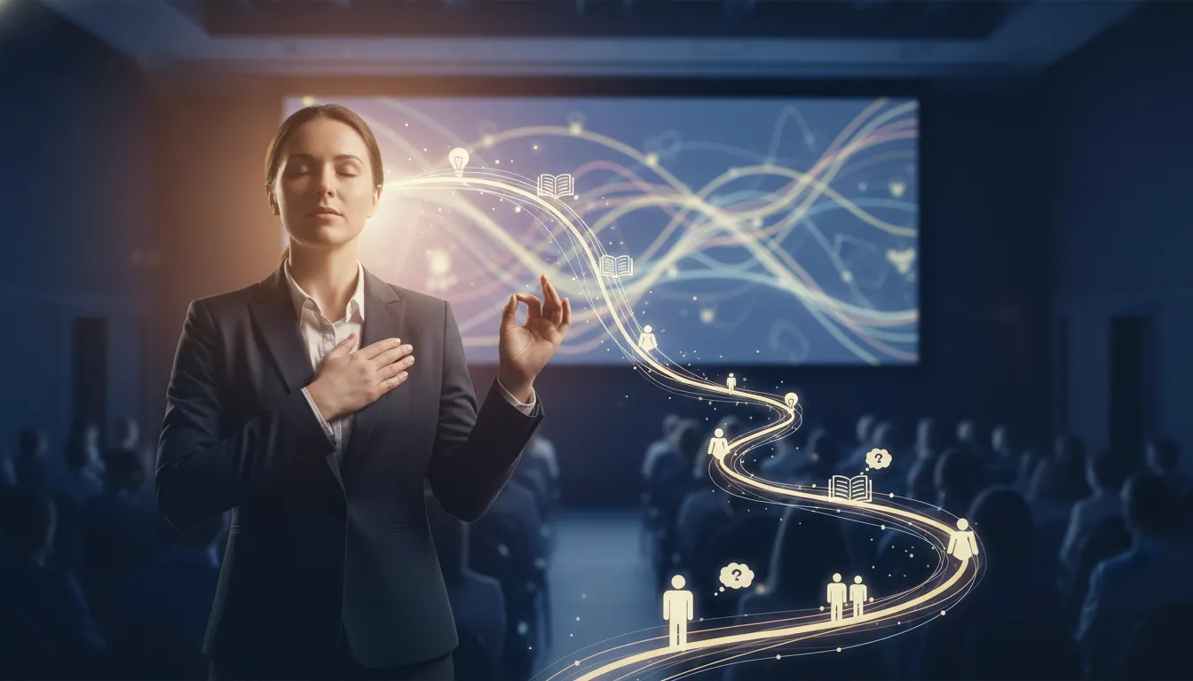 중요한 프레젠테이션을 앞두고 긴장감을 낮추는 마인드 컨트롤과 청중을 사로잡는 설득력 있는 스토리텔링