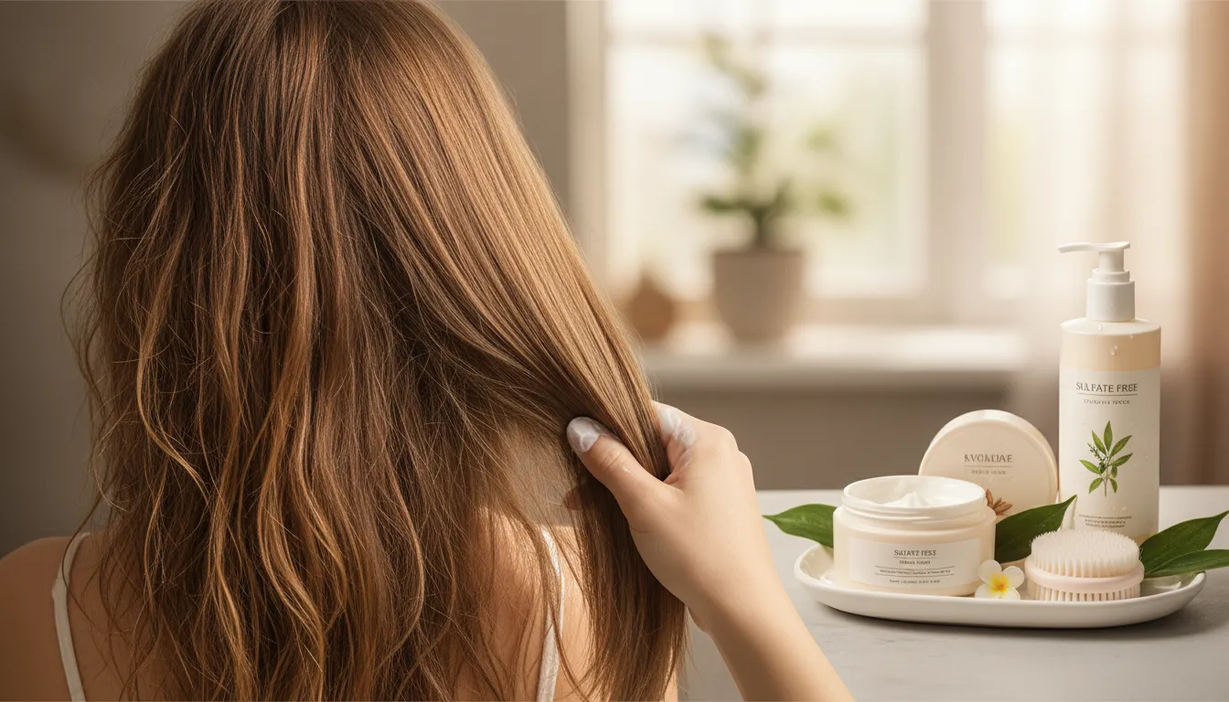 잦은 염색과 펌으로 손상된 머릿결을 비단결처럼 복구하는 홈케어 헤어 클리닉과 두피 건강 지키는 샴푸법