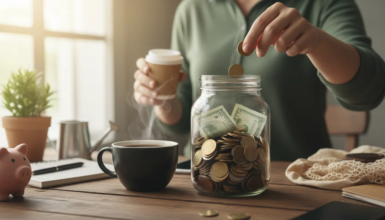 매일 마시는 커피 한 잔 값을 아껴 목돈을 만드는 짠테크 노하우와 생활 속에서 새는 돈을 막는 절약 습관